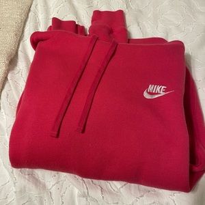Nike hot pink hoodie